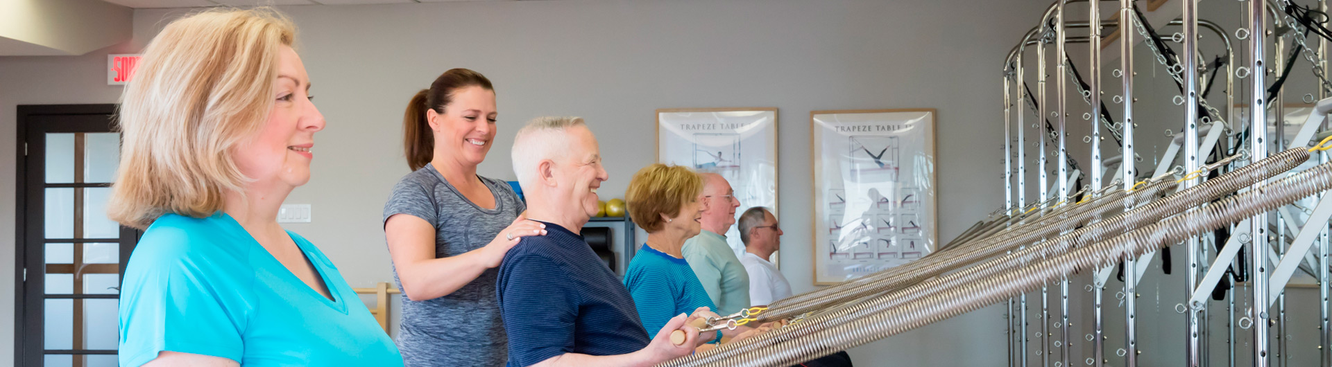 Appareil d'exercice de méthodes Pilates pour le contrôle des muscles